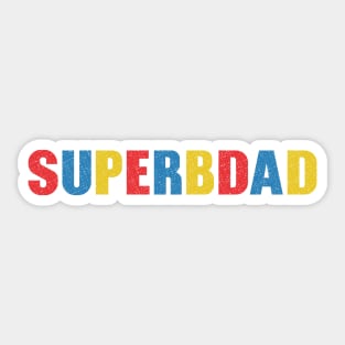 SuperbDad Sticker